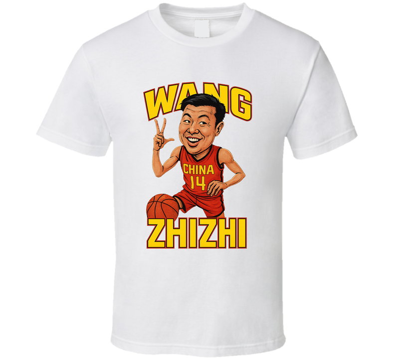 Wang Zhizhi Caricature Fan T Shirt