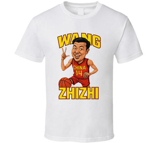 Wang Zhizhi Caricature Fan T Shirt
