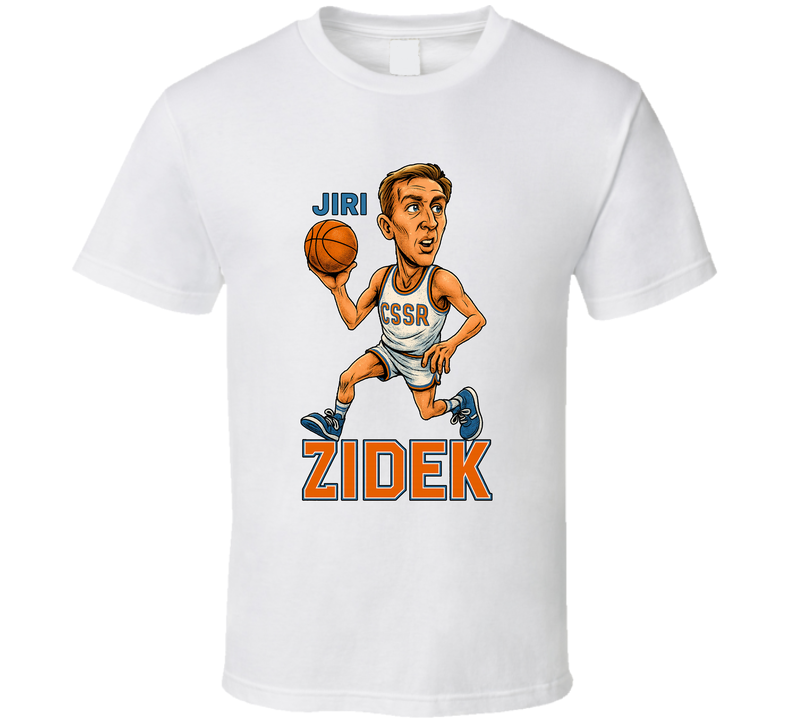 Jiri Zidek Caricature Fan T Shirt