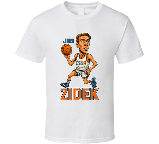 Jiri Zidek Caricature Fan T Shirt