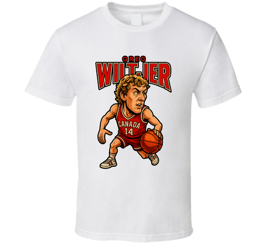 Greg Wiltjer Caricature Fan T Shirt
