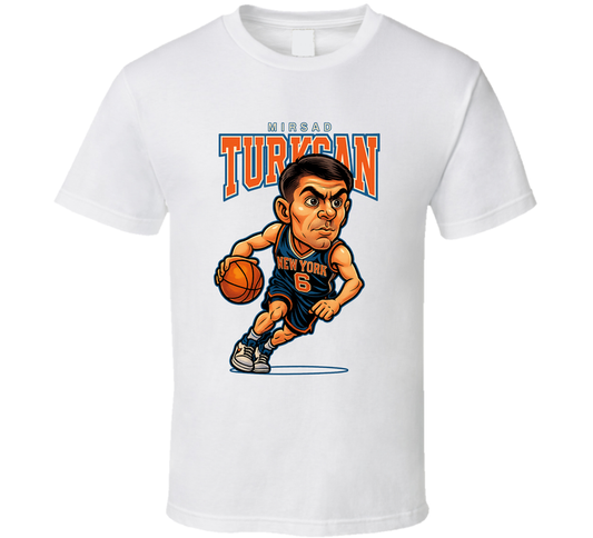 Mirsad Turkcan Caricature Fan T Shirt