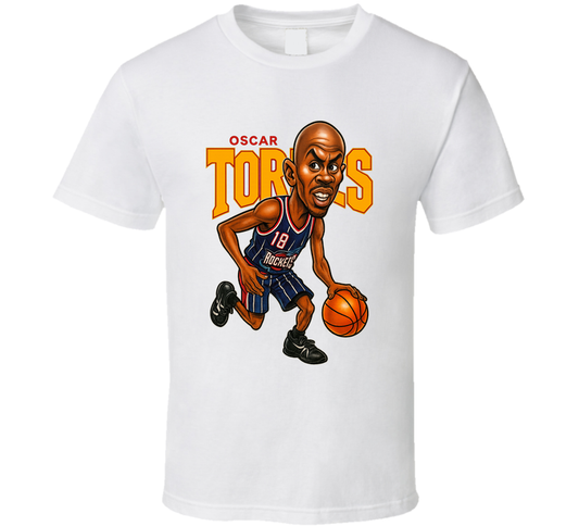 Oscar Torres Caricature Fan T Shirt