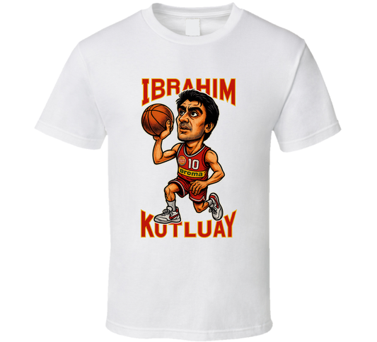 Ibrahim Kutluay Caricature Fan T Shirt