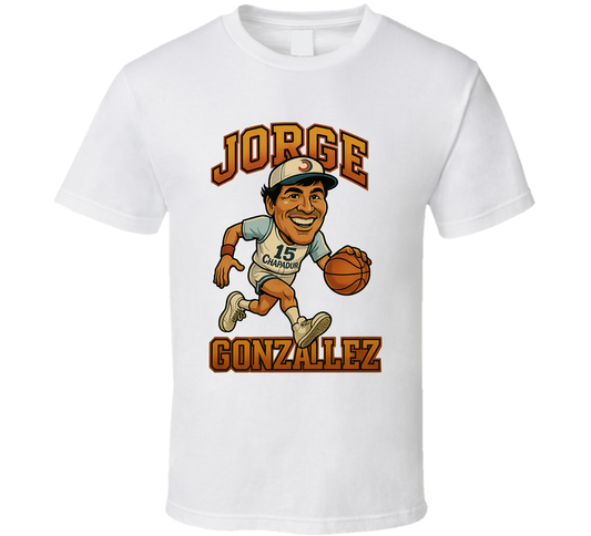 Jorge Gonzalez Caricature Fan T Shirt