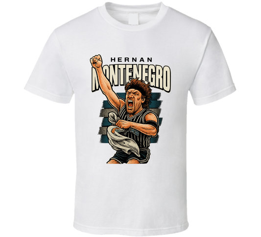 Hernan Montenegro Caricature Fan T Shirt