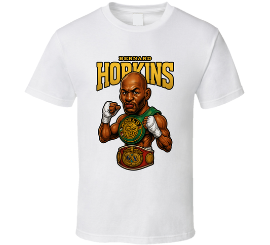 Bernard Hopkins Caricature Fan T Shirt