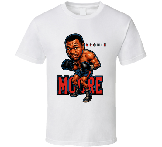 Archie Moore Caricature Fan T Shirt