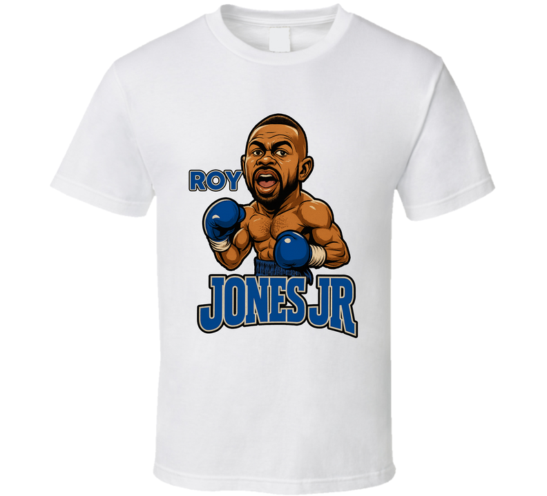 Roy Jones Jr. Caricature Fan T Shirt