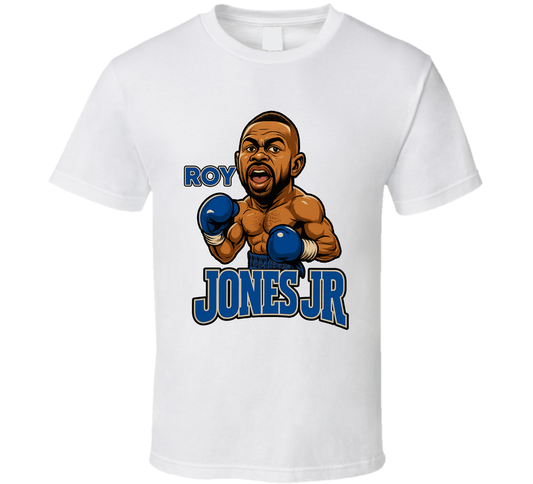 Roy Jones Jr. Caricature Fan T Shirt