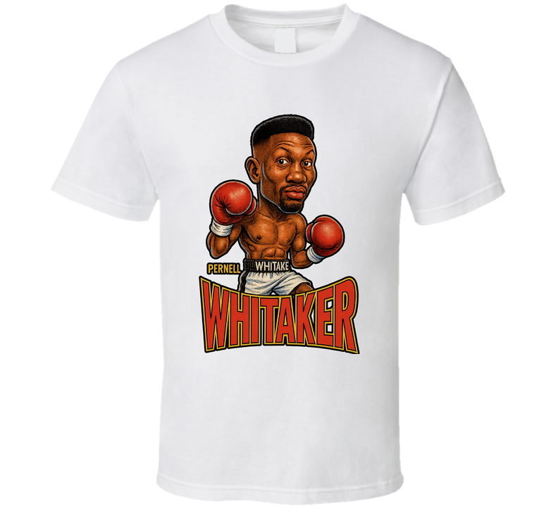Pernell Whitaker Caricature Fan T Shirt