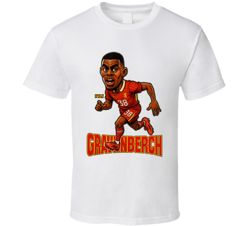 Ryan Gravenberch Caricature Fan T Shirt