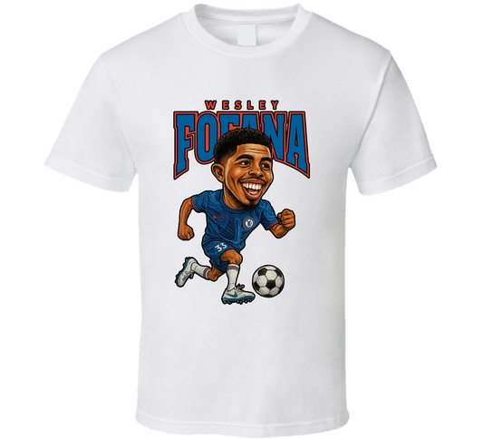 Wesley Fofana Caricature Fan T Shirt