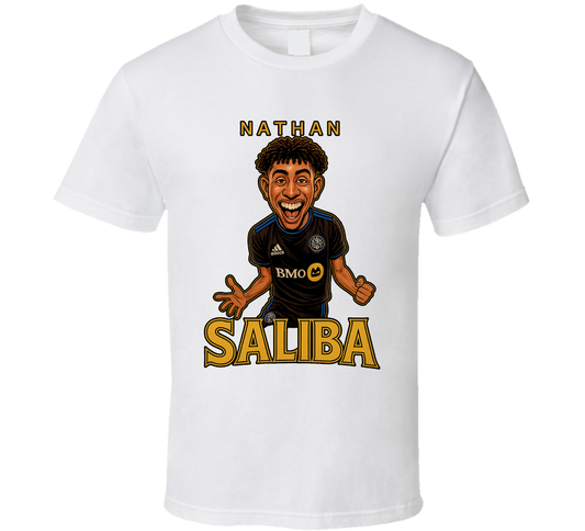 Nathan Saliba Caricature Fan T Shirt