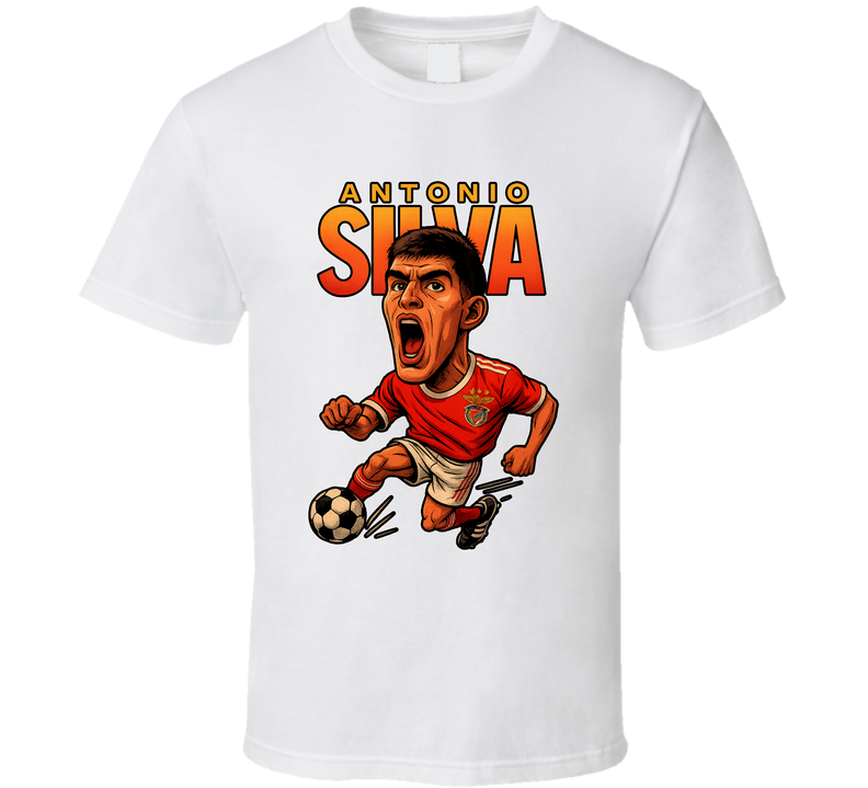 Antonio Silva Caricature Fan T Shirt