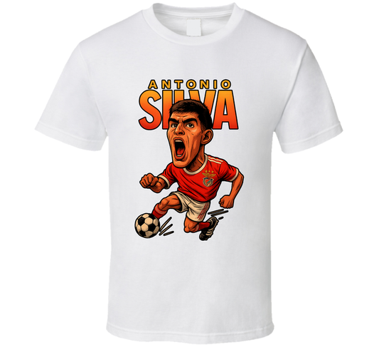 Antonio Silva Caricature Fan T Shirt
