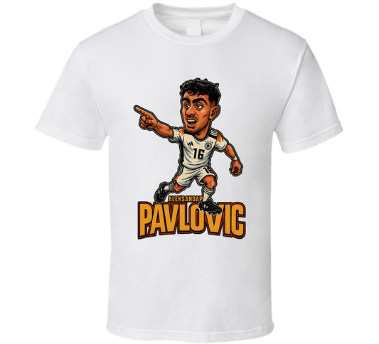Aleksandar Pavlovic Caricature Fan T Shirt