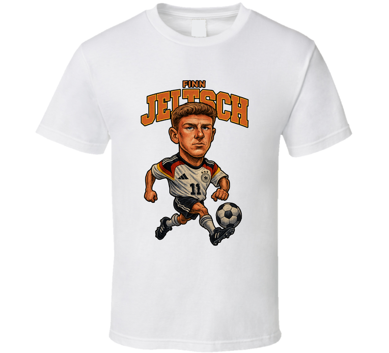 Finn Jeltsch Caricature Fan T Shirt