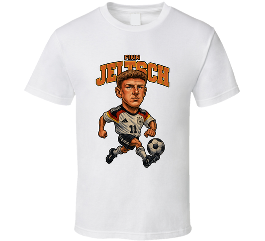Finn Jeltsch Caricature Fan T Shirt