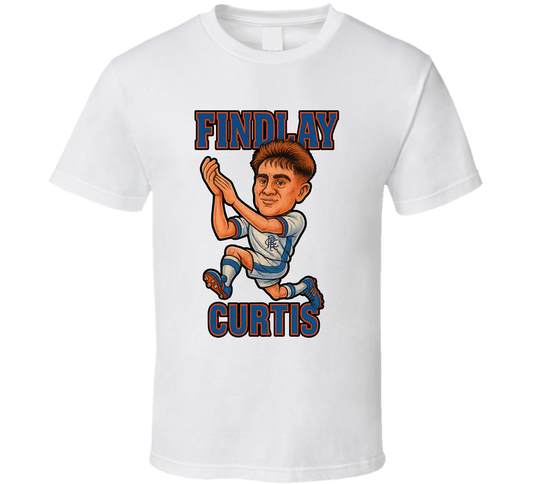 Findlay Curtis Caricature Fan T Shirt