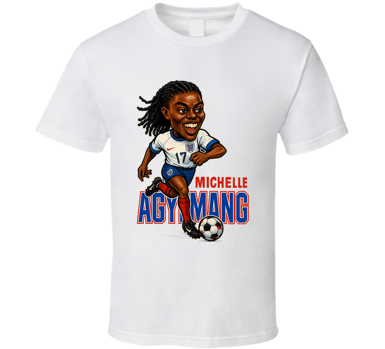 Michelle Agyemang Caricature Fan T Shirt