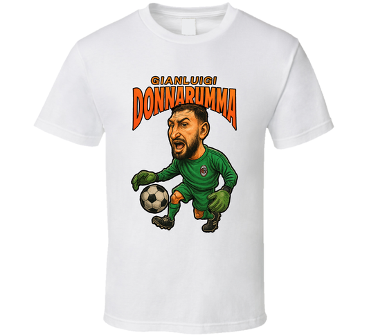 Gianluigi Donnarumma Caricature Fan T Shirt