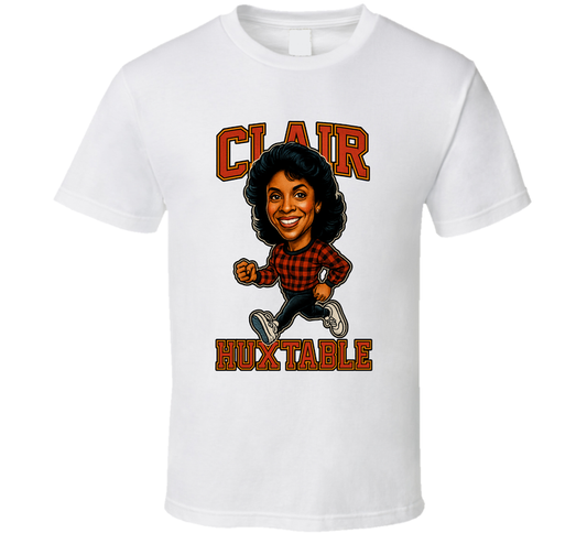 Clair Huxtable The Cosby Show Tv Series Caricature Fan T Shirt