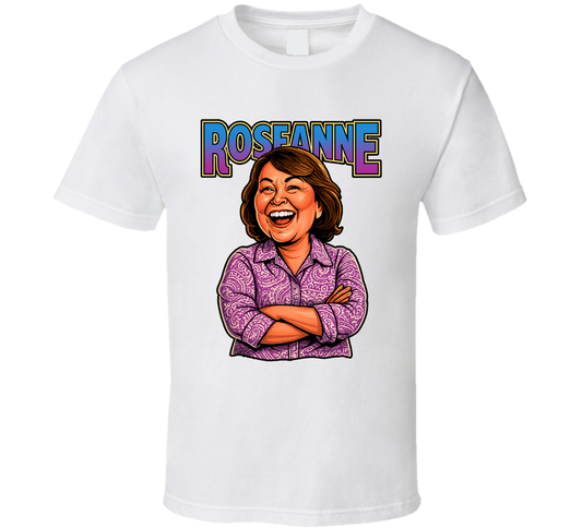 Roseanne Conner Roseanne Tv Series Caricature Fan T Shirt