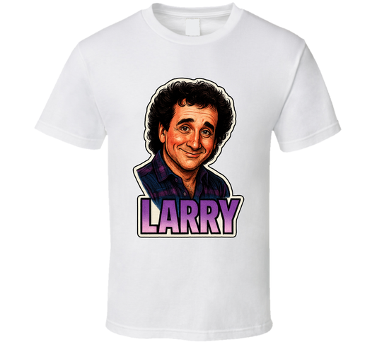 Larry Appleton Perfect Strangers Tv Series Caricature Fan T Shirt