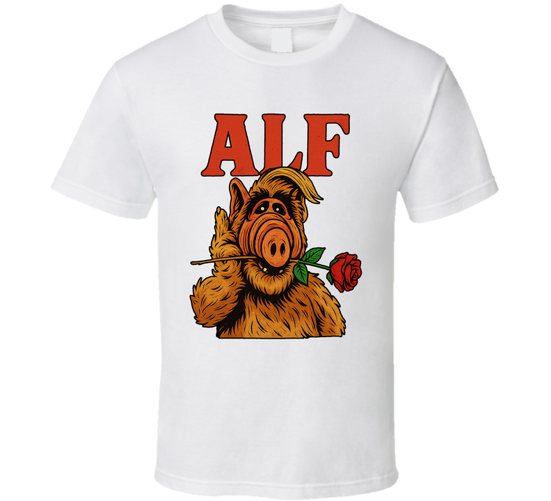 Alf Tv Series Caricature Fan T Shirt