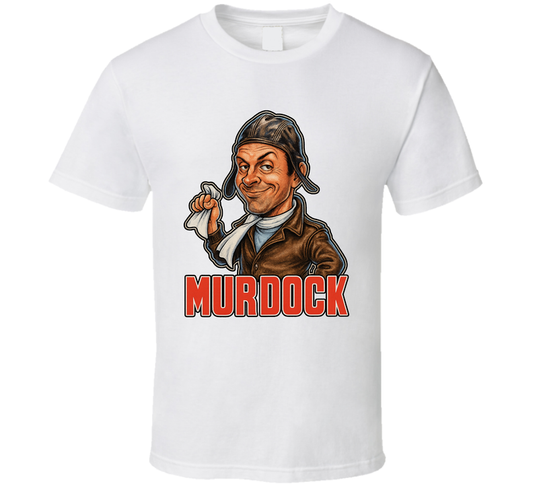 Murdock The A Team Tv Series Caricature Fan T Shirt