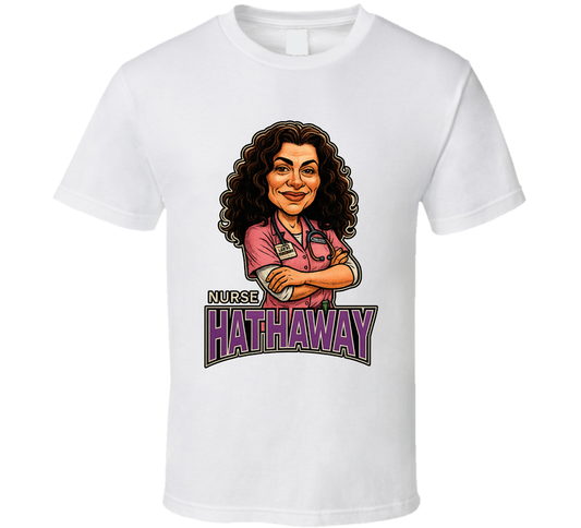 Nurse Carol Hathaway Er Tv Series Caricature Fan T Shirt