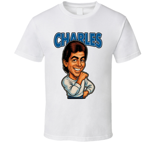 Charles In Charge Tv Series Caricature Fan T Shirt