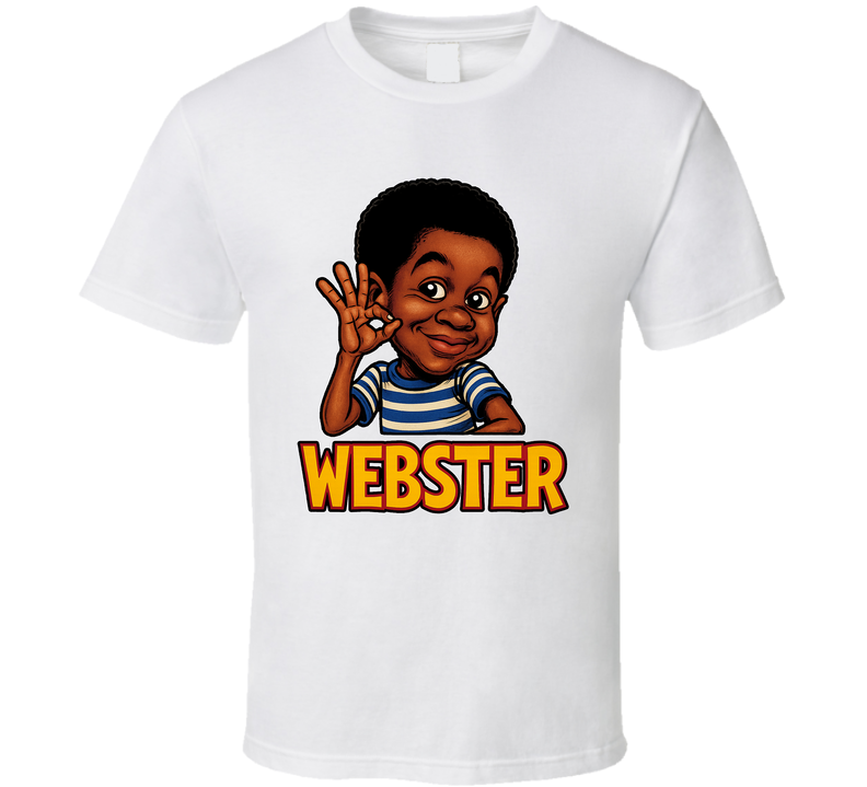 Webster Long Webster Tv Series Caricature Fan T Shirt