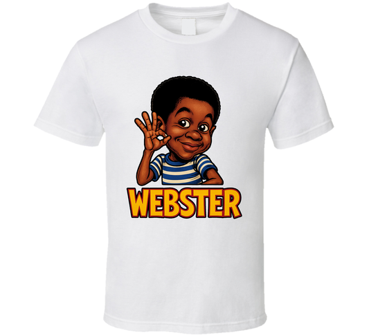 Webster Long Webster Tv Series Caricature Fan T Shirt