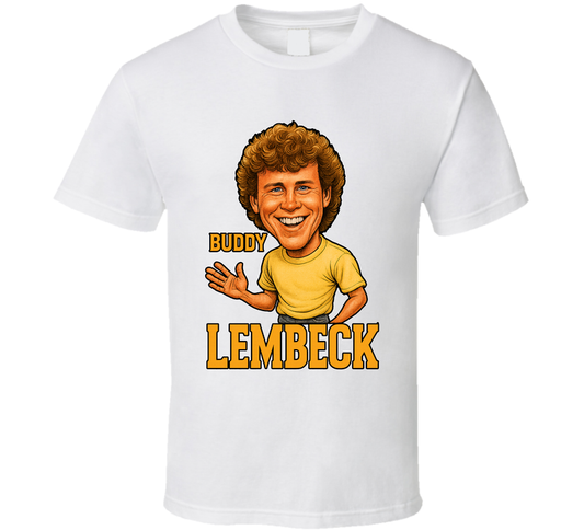 Buddy Lembeck Charles In Charge Tv Series Caricature Fan T Shirt