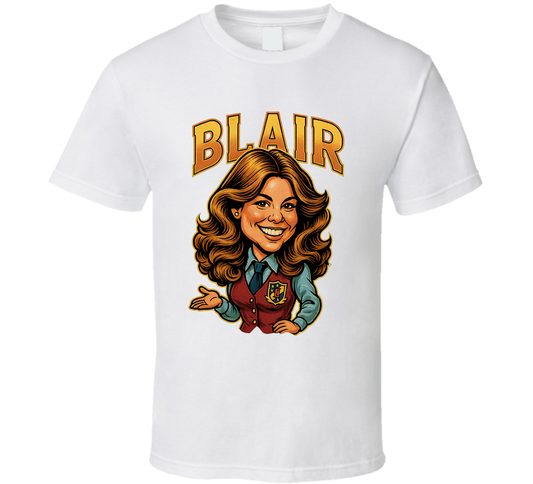 Blair Warner The Facts Of Life Tv Series Caricature Fan T Shirt