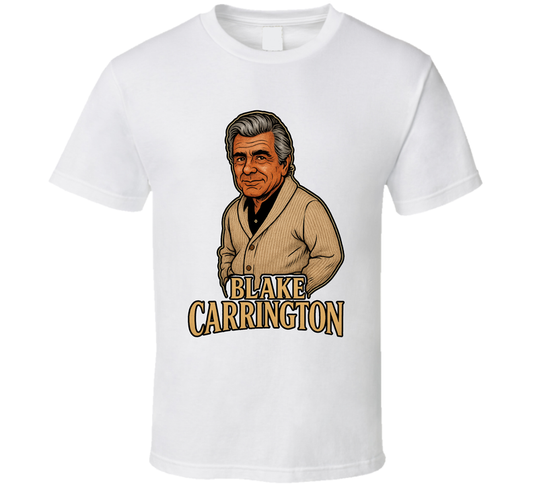 Blake Carrington Dynasty Tv Series Caricature Fan T Shirt