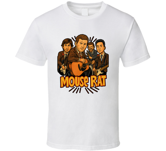 Mouse Rat Parks And Recreation Fictional Band Caricature Fan T Shirt
