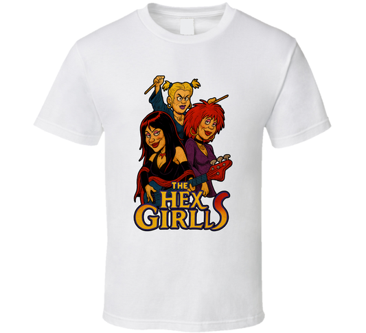 The Hex Girls Scooby Doo Fictional Band Caricature Fan T Shirt