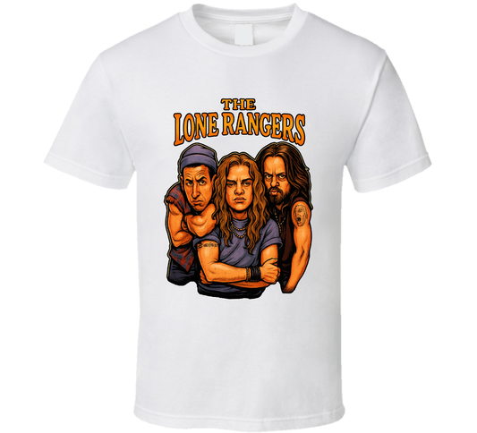 The Lone Rangers Airheads Fictional Band Caricature Fan T Shirt