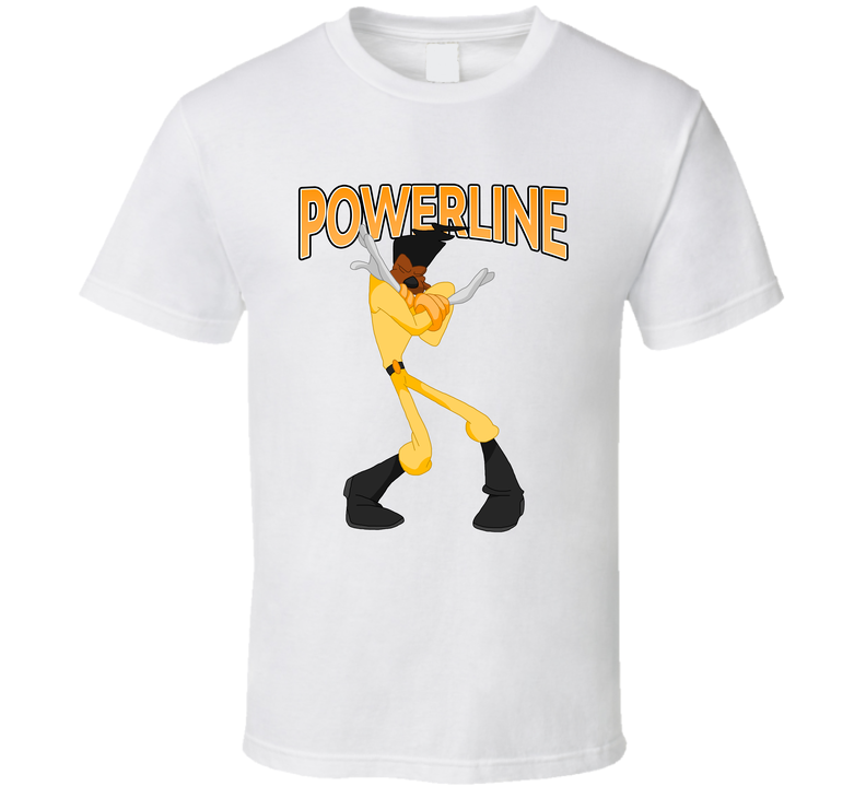 Powerline A Goofy Movie Fictional Band Caricature Fan T Shirt