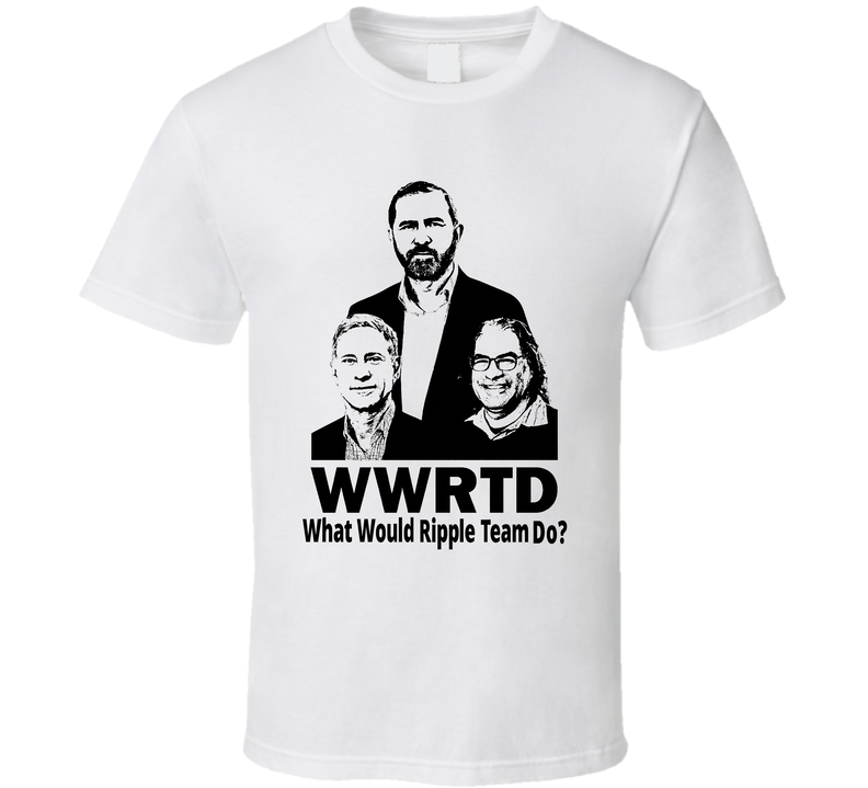 Wwrtd What Would Ripple Team Do Xrp T Shirt