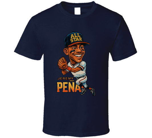 Jeremy Pena All Star Baseball Player Fan T Shirt