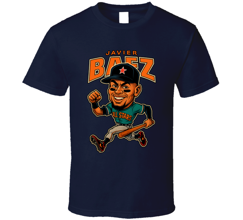 Javier Baez All Star Baseball Player Fan T Shirt