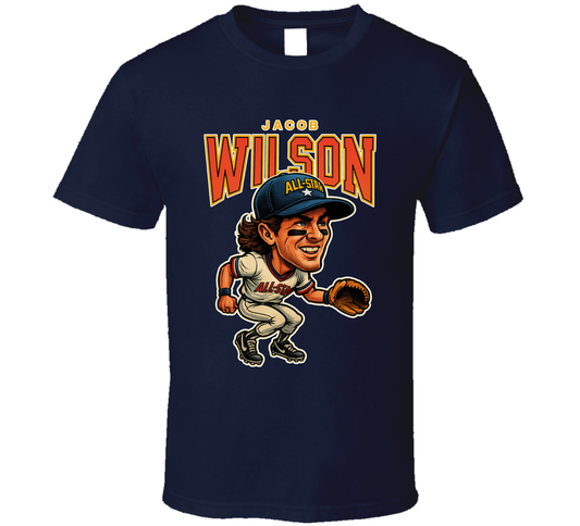 Jacob Wilson All Star Baseball Player Fan T Shirt