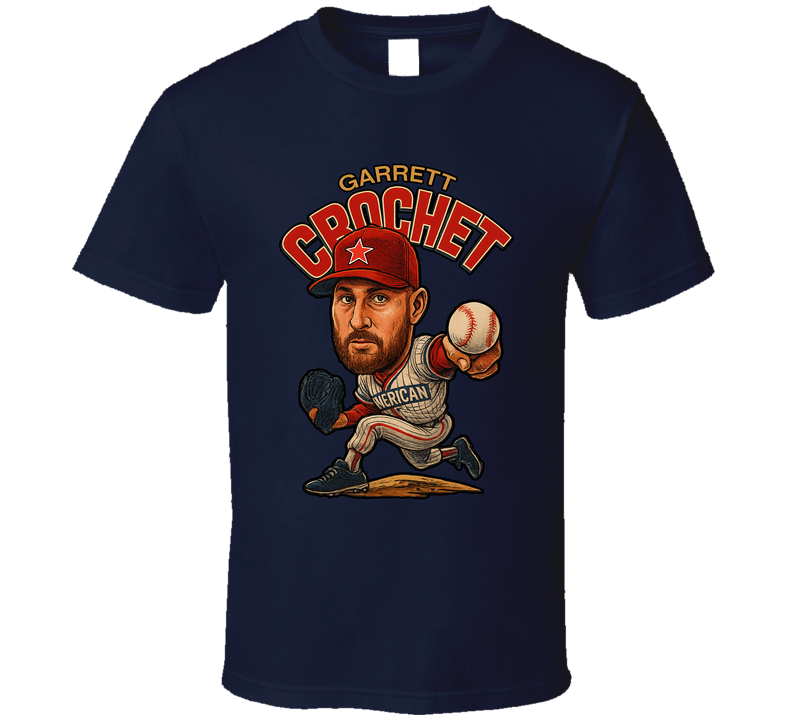 Garrett Crochet All Star Baseball Player Fan T Shirt