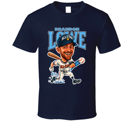 Brandon Lowe All Star Baseball Player Fan T Shirt