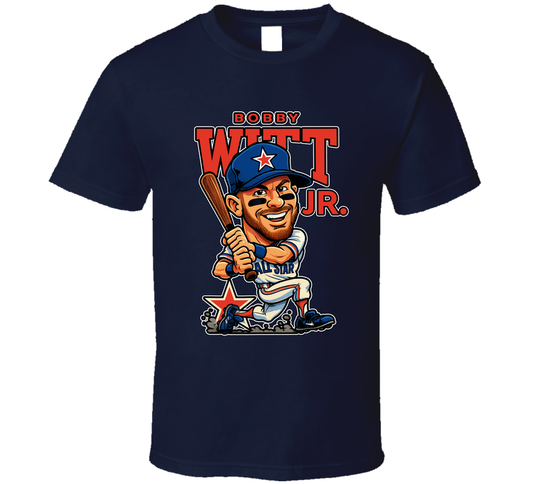Bobby Witt Jr. All Star Baseball Player Fan T Shirt