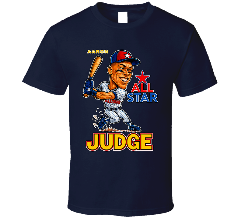 Aaron Judge All Star Baseball Player Fan T Shirt